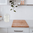 White Rose Round Cutlery Holder