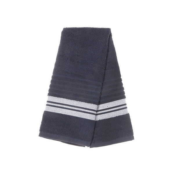 Deluxe Hand Towel (16 X 27) (Navy Blue) - Set of 6