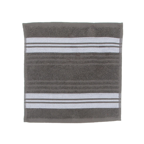 Deluxe Wash Cloth (12 X 12) (Cool Gray) - Set of 6