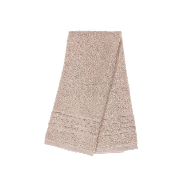 Basketweave Hand Towel (16 X 27) (Taupe) - Set of 6