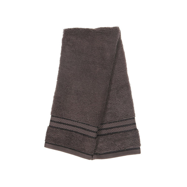 Ellis Hand Towel (16 X 27) (Charcoal Gray) - Set of 6