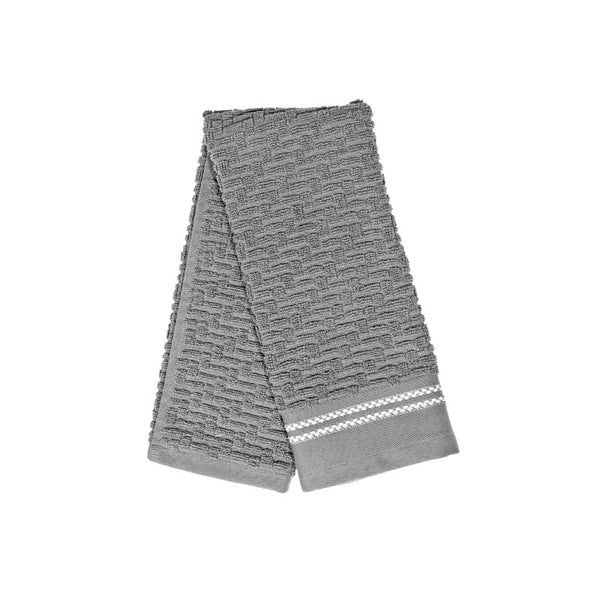 Luxury Stitch Hand Towel (16 X 27) (Light Gray) - Set of 6