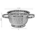 Stainless Steel Deep Colander With Handles 9.5"