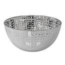 Stainless Steel Hammered Salad Bowl 9.50" - Set of 2