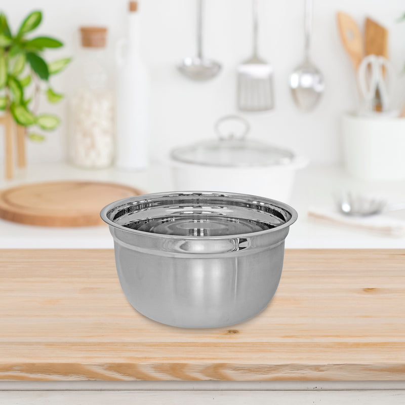 Stainless Steel German Mixing Bowl 10"