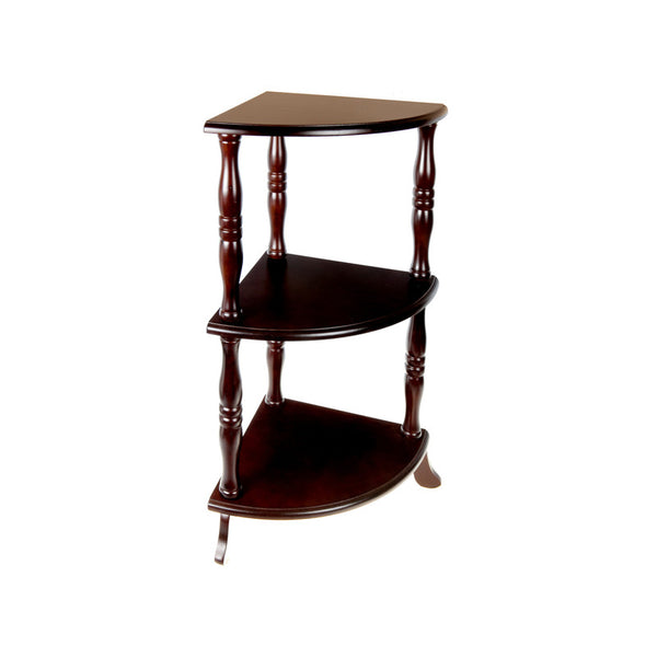 3 Tier Wooden Corner Shelf