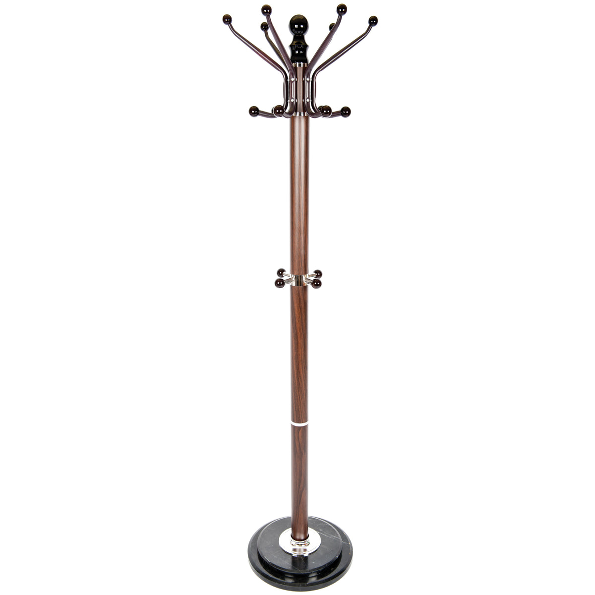 Chloe Heavy Coat Rack With Double Marble Base