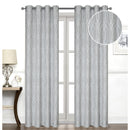 Jacquard Panel W 8 Grom Tilde Black 96" - Set of 2