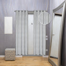 Jacquard Panel W 8 Grom Tilde Black 96" - Set of 2