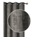 Embossed Rubber Panel & Grommets Dark Grey 84"- Set of 2