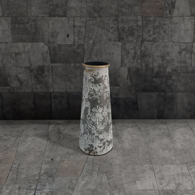 Metal Vase 24" Oxy