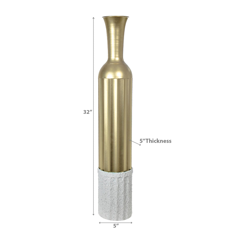 Metal Vase 32" Dawn