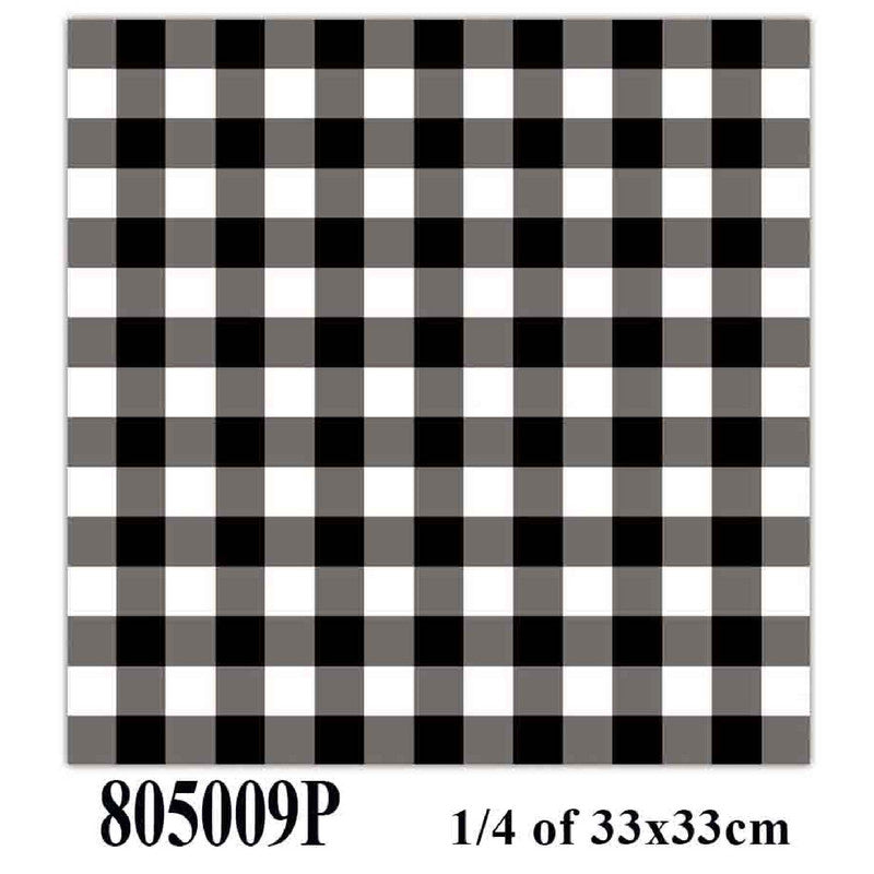20 Pack Luncheon 3 Ply Napkin (White Buffalo) - Set of 6
