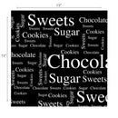 20 Pack Luncheon 3 Ply Napkin Sweets - Set of 6