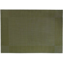 Vinyl Placemat (Classic) (Green)(Set Of 12)