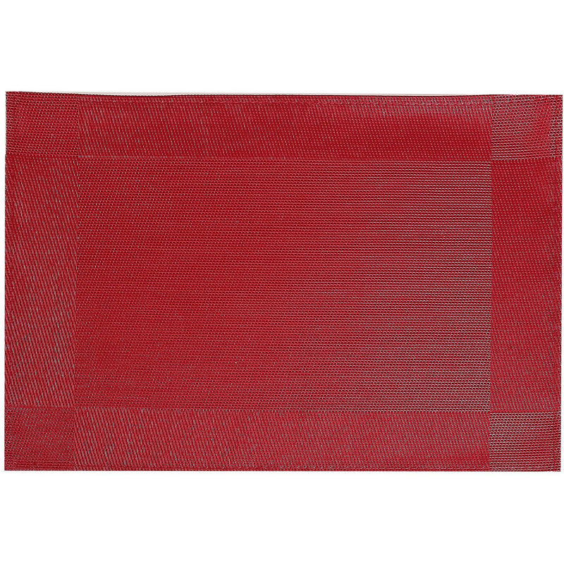 Vinyl Placemat (Classic) (Red)(Set Of 12)