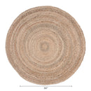 Round Braided Jute Mat 36"