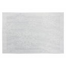 Vinyl Placemat (Snowflakes) (Silver) - Set of 12