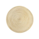 Woven Round Shimmer Placemat (Gold) - Set of 12