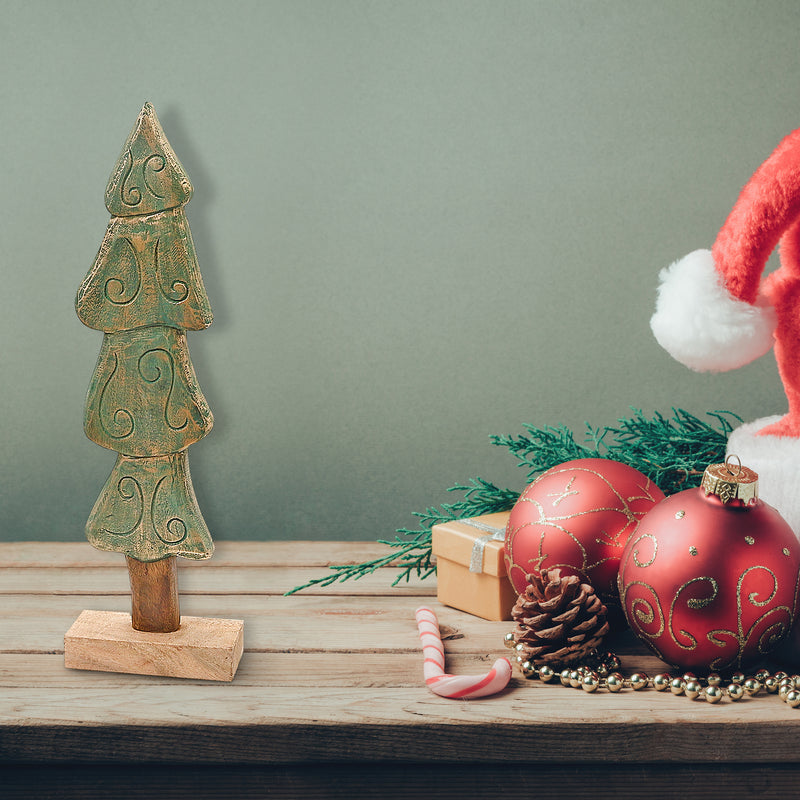 Christmas Mango Wood Christmas Tree Stand