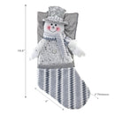 Christmas Icy Glam Snowman Stocking
