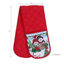 Christmas Double Oven Mitt Snowman Couple - Set of 2