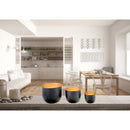 Christmas Black Metal Candle Holder Set Of 3