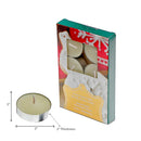 Christmas 6 Pk Scented Tealights Festive Sugar Cookies - Set of 4