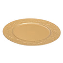 Charger Plate (Hollyberries) (Gold) (13") - Set of 6