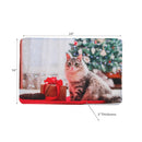 Christmas Memory Foam Mat Meowy Catmas