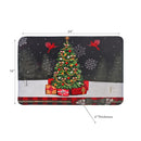 Christmas Memory Foam Mat Presents Under Tree