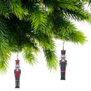 Christmas Flat Mdf Nutcracker Ornament  - Set of 12