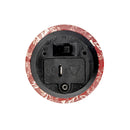 Led Ornament With Ribbon (Joyeux Noel Red Truck) - Set of 12