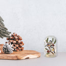 Christmas Led Glass Dome Birds On Branch 6.3"