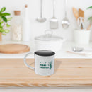 Christmas Stainless Steel Mug With Printing Merry Christmas - Set of 2