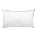 Christmas Velvet Embroidered Cushion White Joy 20X12 - Set of 2