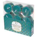 9 Pk Oversized Clear Cup Scented Tealights (Morning Garden) - 19 Grams