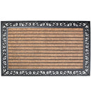 Rubber And Coir Brush Mat (Rect - Striped) (30 X 48)