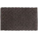 Handwoven Pompom Bath Mat (Chocolate) (20 X 32)