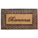 Bienvenue - Rubber And Coir Brush Mat